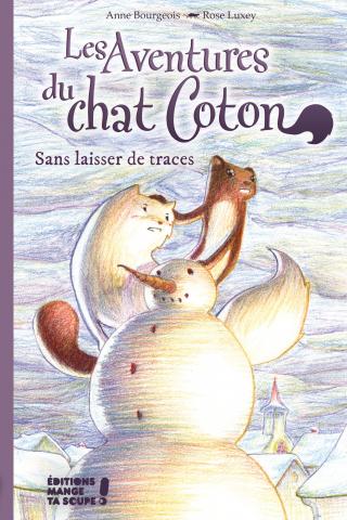 Couverture des aventures du chat Coton - Sans laisser de traces